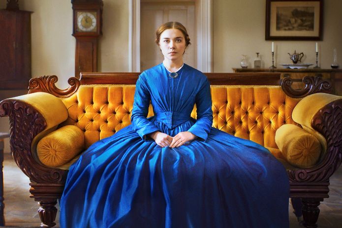 Florence pugh blue dress