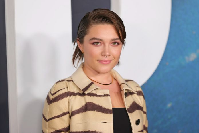 florence pugh brown hair