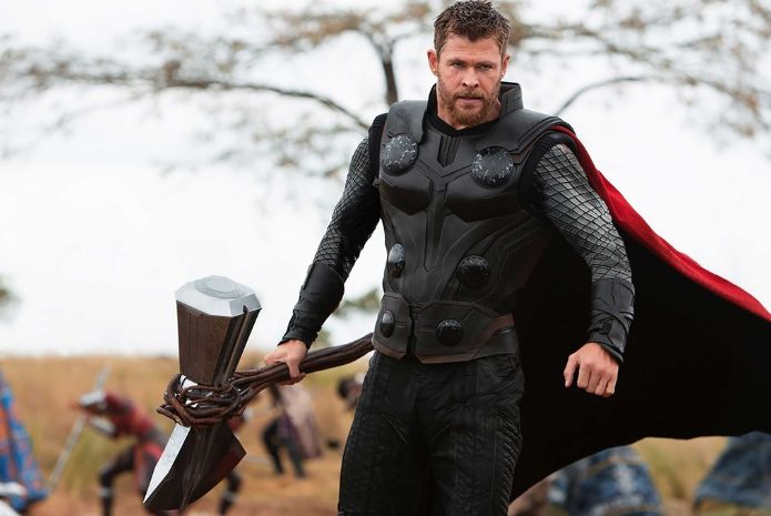 chris hemsworth infinity war haircut