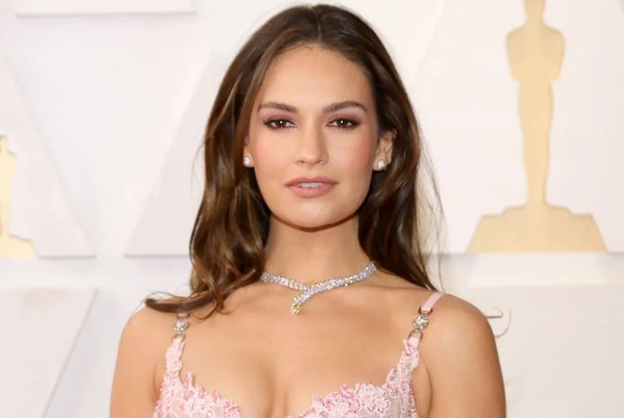 lily james top english actress