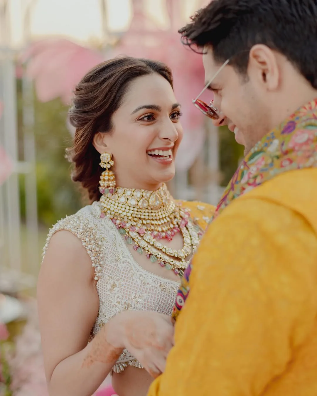 kiara advani and sidharth malhotra wedding pics