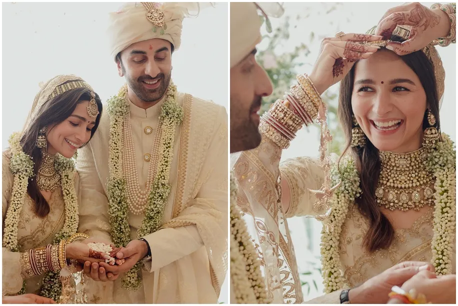 alia bhatt wedding look photos