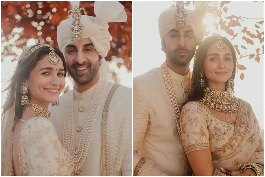 alia bhatt wedding dress photos