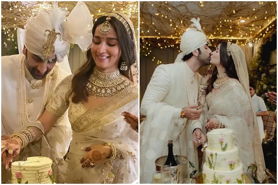 alia bhat wedding saree and jewellery